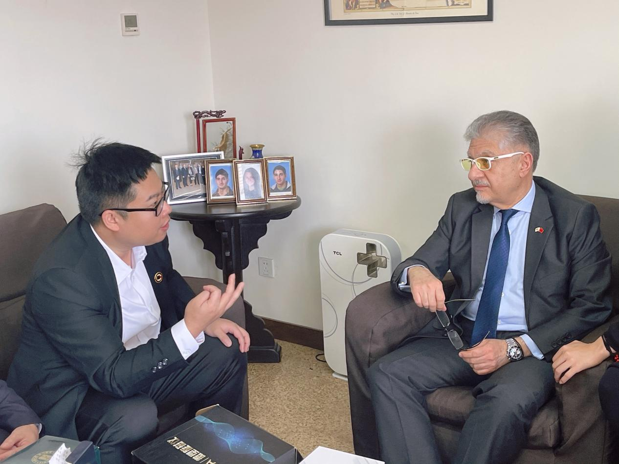 国吉控股集团产品荣获“一带一路”沿线国家塞浦路斯驻华大使馆指定用品授权