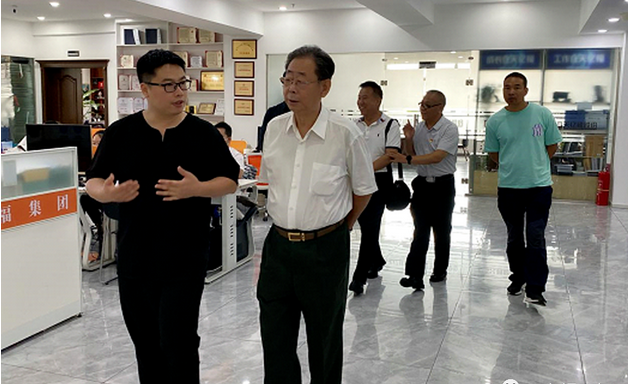 长春市原市长、人大常委会主任祝业精老市长到访国吉控股集团